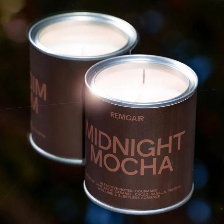 Midnight Mocha - 220g Vegan ilmkerti